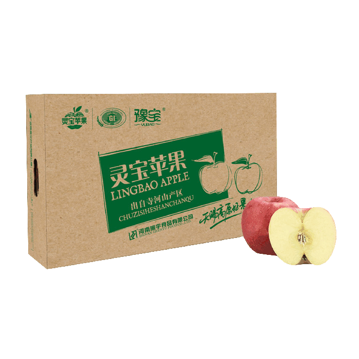 豫寶牛皮紙蘋果禮盒